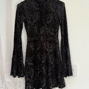 Killstar Lost Kingdom Lace-Up Dress